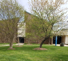 The Springhill Lake Rec Center on 
Cherryhill Road